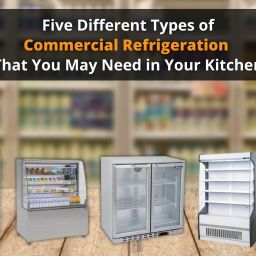 Five different types of commercial refrigeration that you may need in your kitchen