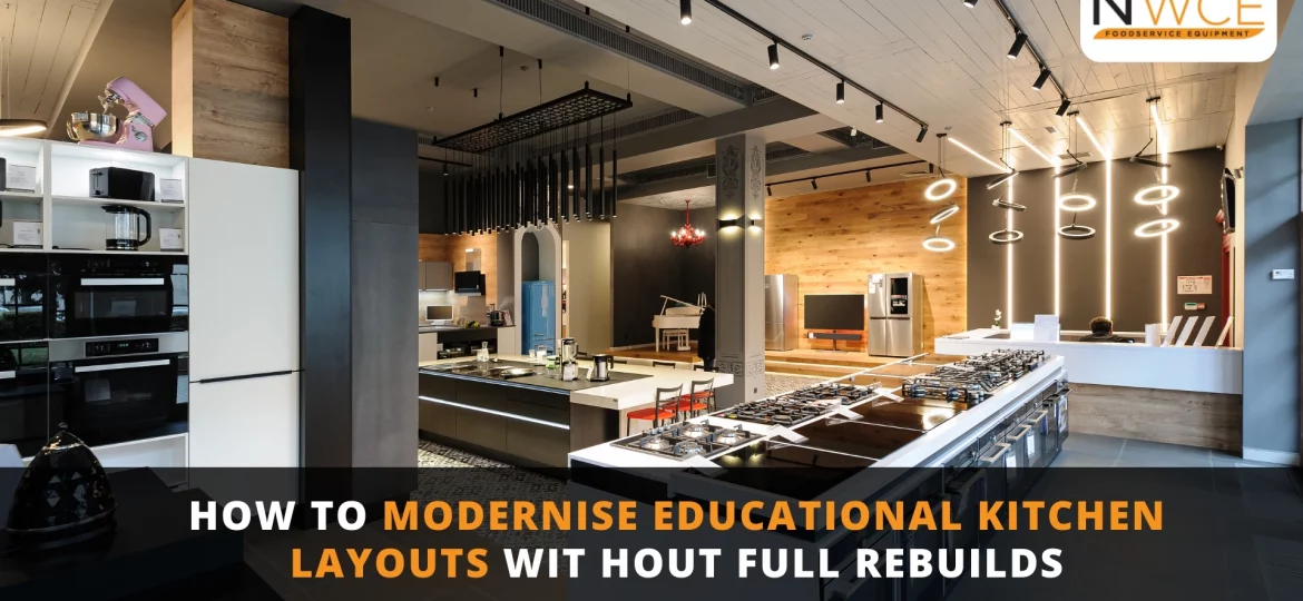 How to Modernise Educational Kitchen Layouts Without Full Rebuilds 1