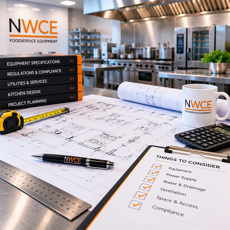 nwce commercial kitchen equipment specification planning Commercial kitchen equipment specification planning with technical drawings and measurements
