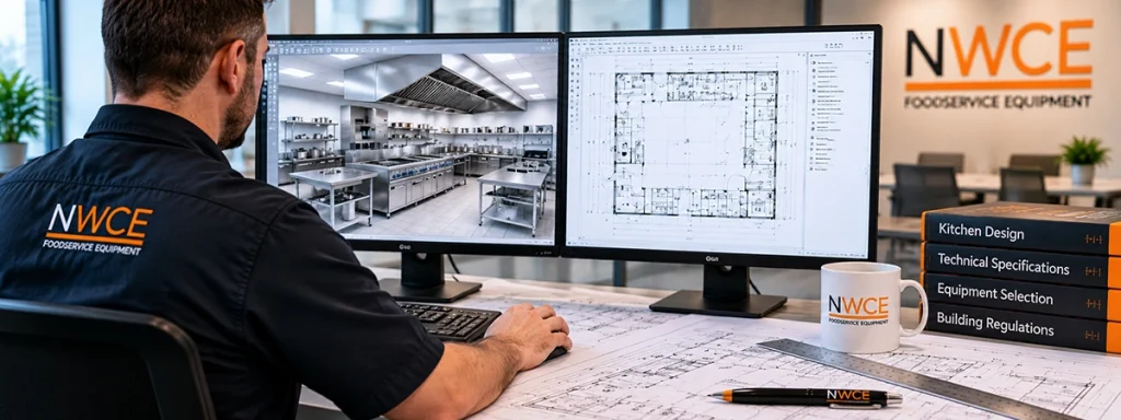 nwce commercial kitchen planning design consultants Commercial kitchen design consultant planning a professional kitchen layout using CAD software
